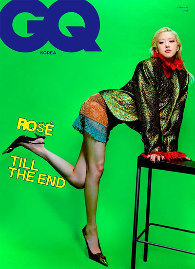 GQ KOREA - [2025, February] - Cover : BLACKPINK ROSE TYPE B