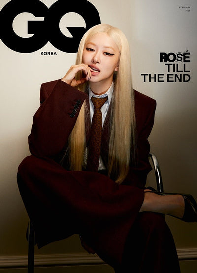 GQ KOREA - [2025, February] - Cover : BLACKPINK ROSE TYPE D