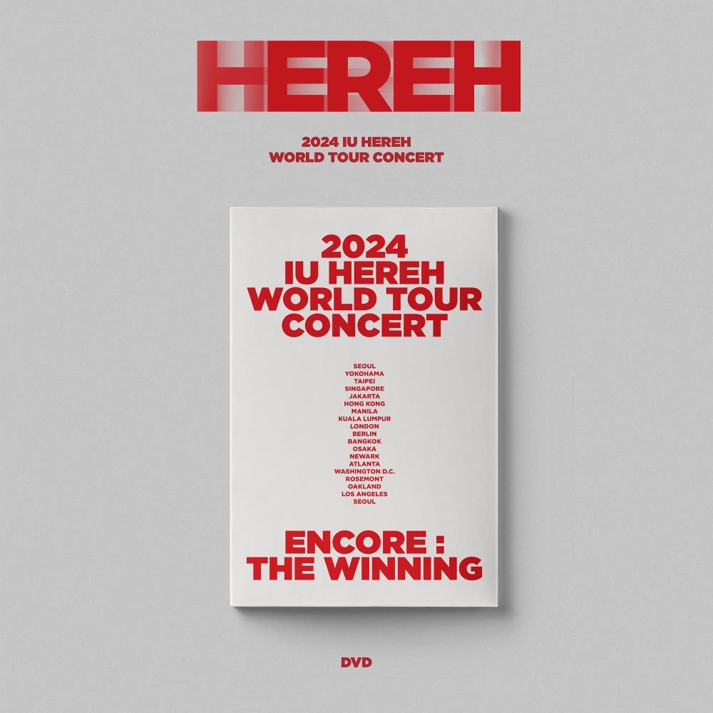 IU - 2024 IU [HEREH] WORLD TOUR CONCERT DVD