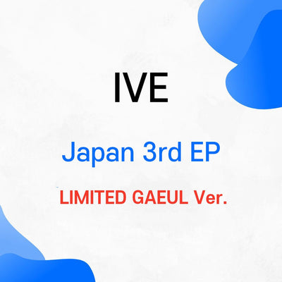 IVE - Japan 3rd EP (LIMITED GAEUL Ver.)