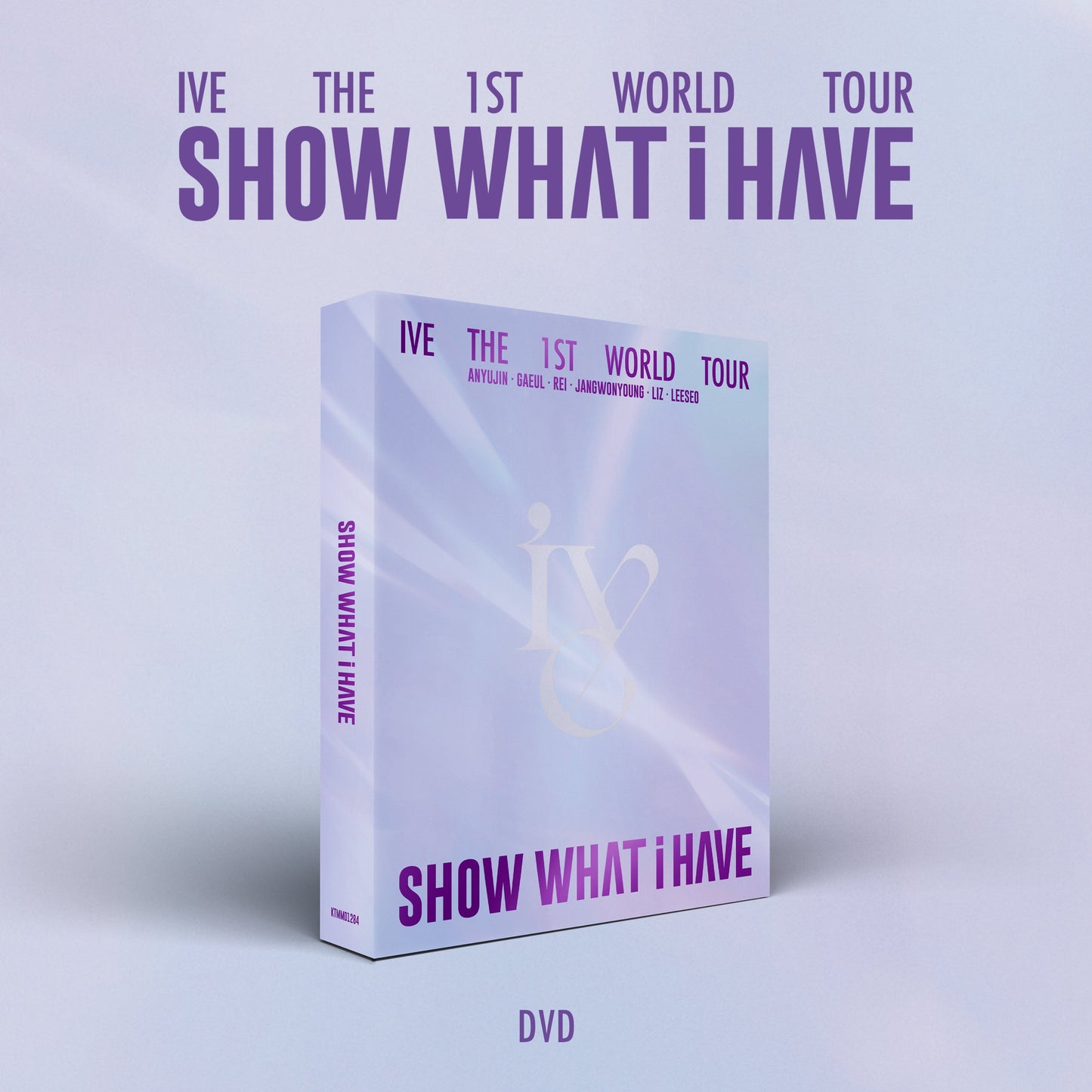 IVE -  THE 1ST WORLD TOUR [SHOW WHAT I HAVE] DVD+KiT VIDEO+Blu-ray SET