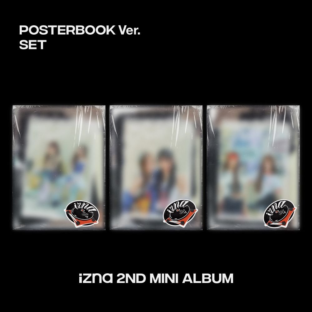 izna - 2nd Mini Album [Not Just Pretty] POSTERBOOK Ver.