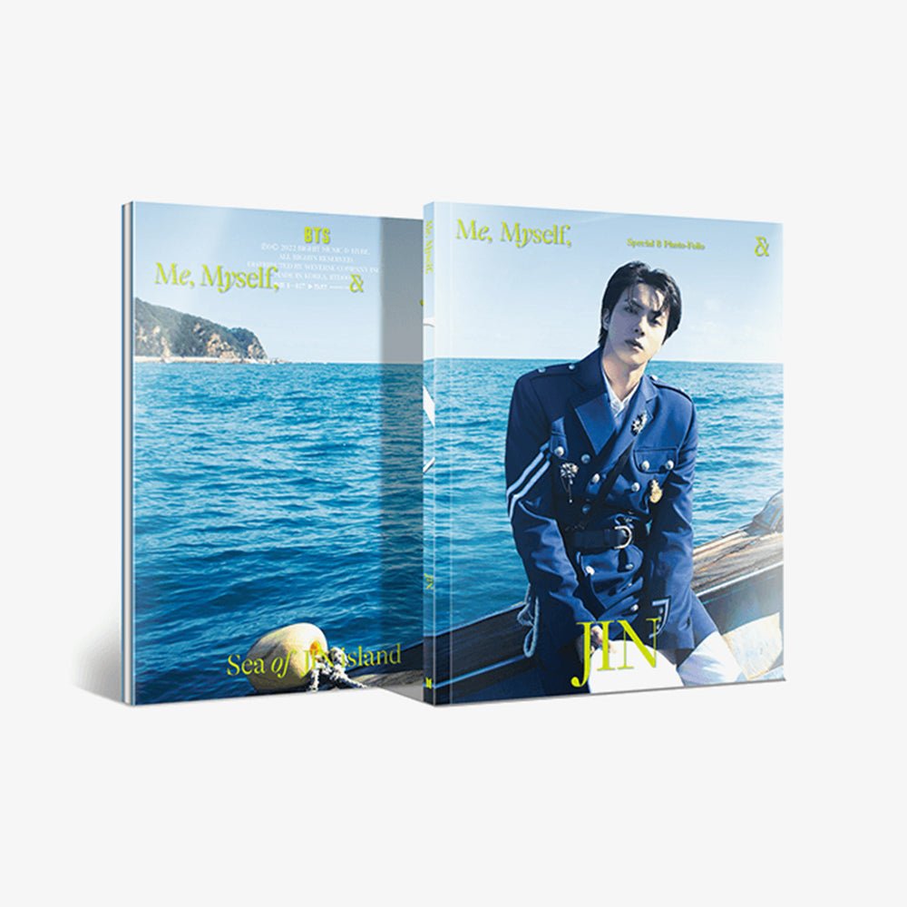 JIN - SPECIAL 8 PHOTO-FOLIO ME, MYSELF, AND JIN 'SEA OF JIN ISLAND'