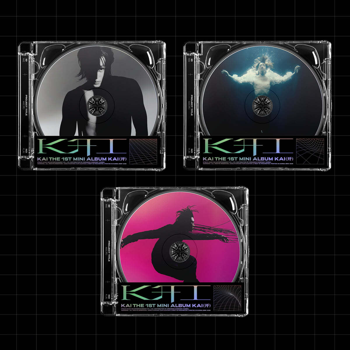 KAI - KAI (开) [1ST MINI ALBUM] JEWEL CASE Ver.
