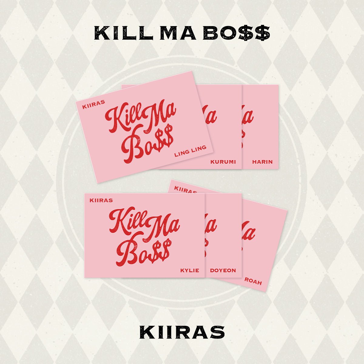 KIIRAS - 1st Mini Album [KILL MA BO$$] POCA