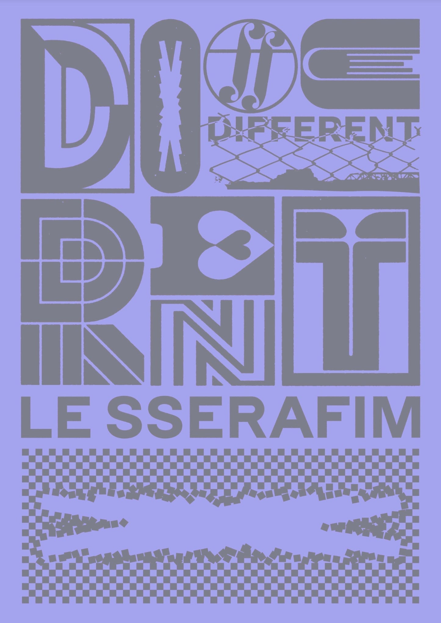 LE SSERAFIM - Japan 4th Single Album [DIFFERENT] LIMITED EDITION (OFFBEAT CLOVE Ver.)