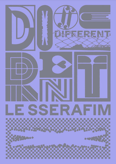 LE SSERAFIM - Japan 4th Single Album [DIFFERENT] LIMITED EDITION (OFFBEAT CLOVE Ver.)