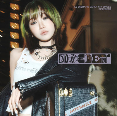 LE SSERAFIM - Japan 4th Single Album [DIFFERENT] SOLO JACKET CHAEWON Ver.