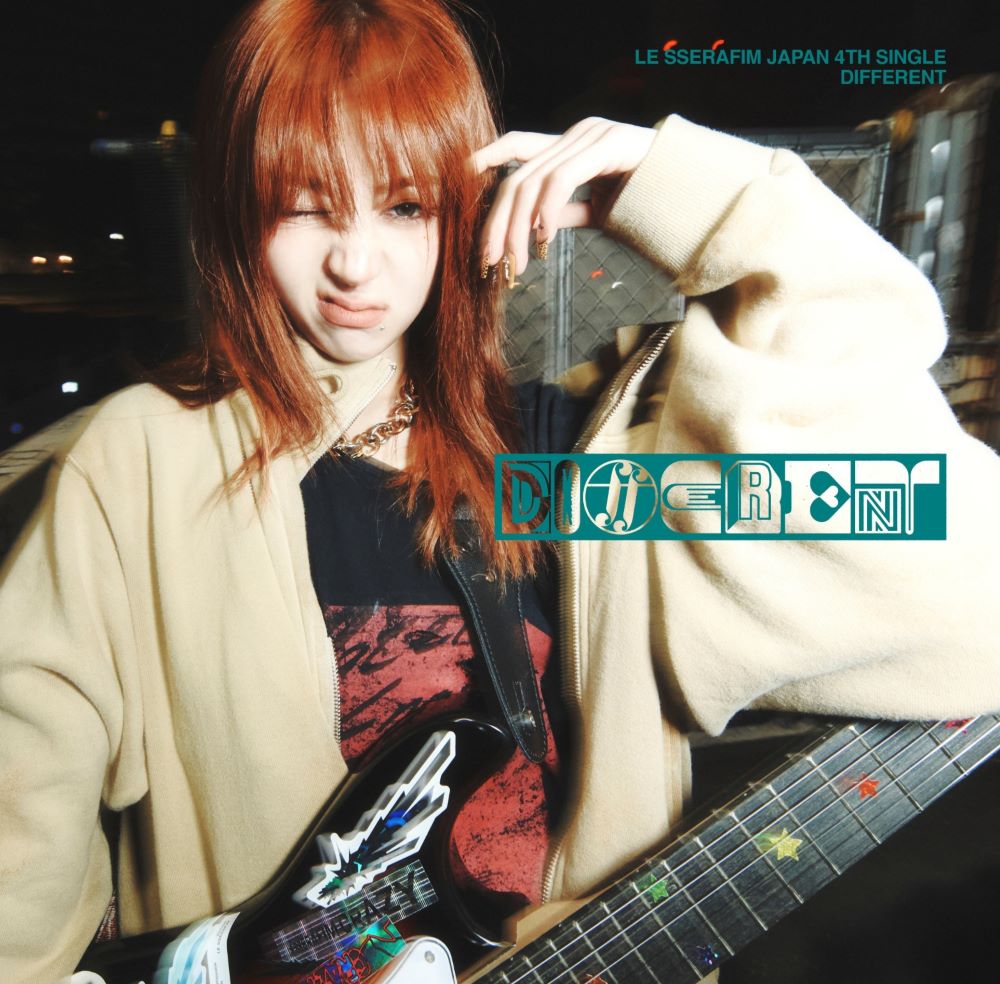 LE SSERAFIM - Japan 4th Single Album [DIFFERENT] SOLO JACKET YUNJIN Ver.
