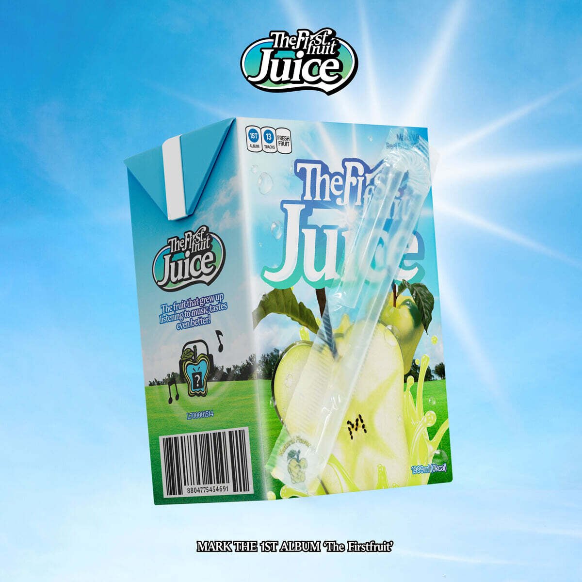 MARK - 1st Album [The Firstfruit] First Juice Ver. (Smart Album)