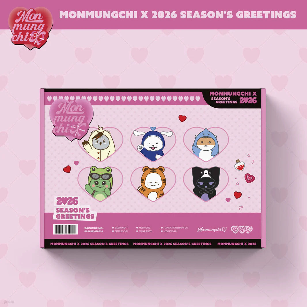 MONSTA X - MONMUNGCHI X 2026 SEASON'S GREETINGS