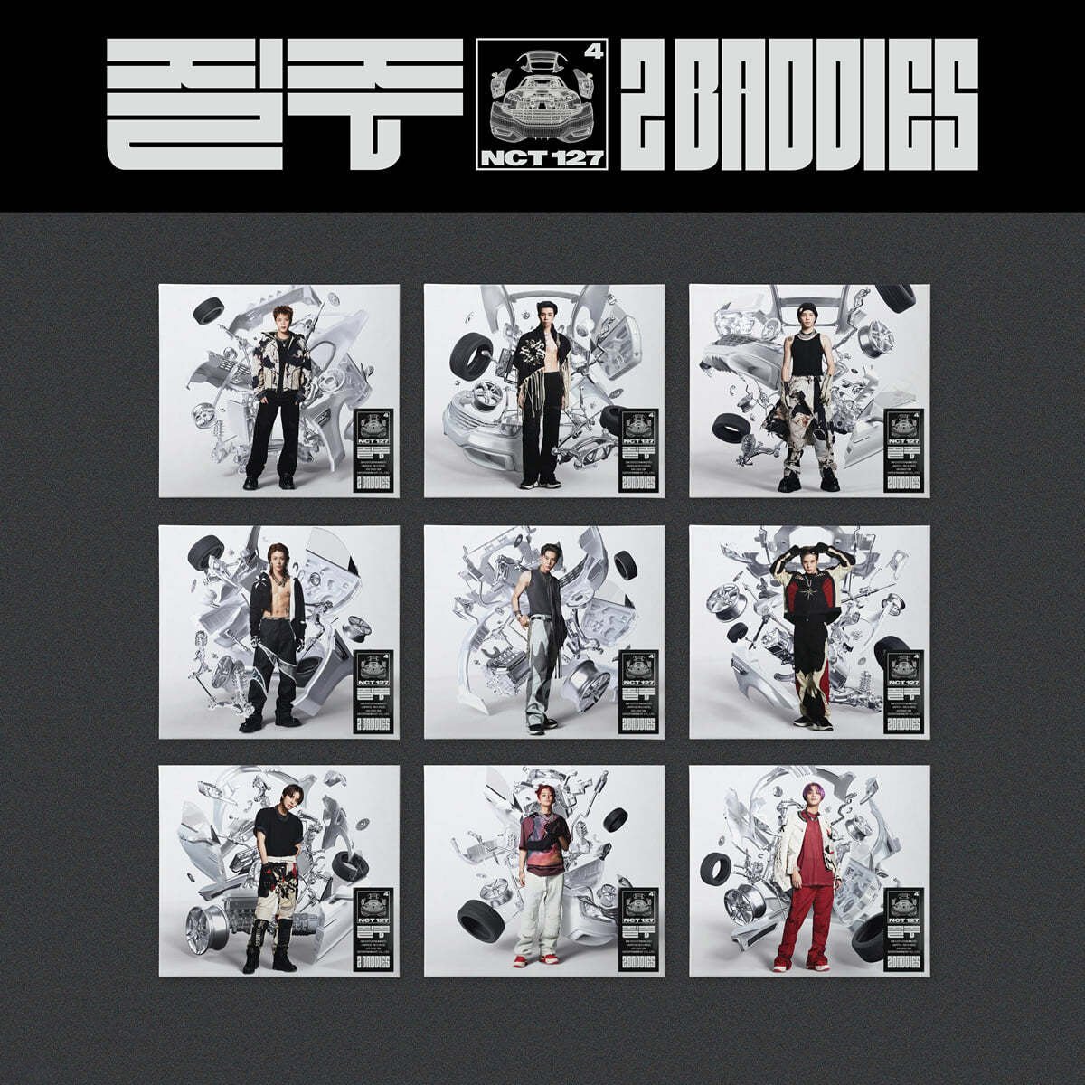 NCT 127 - 4TH ALBUM [질주(2 BADDIES)] Digipack Ver.