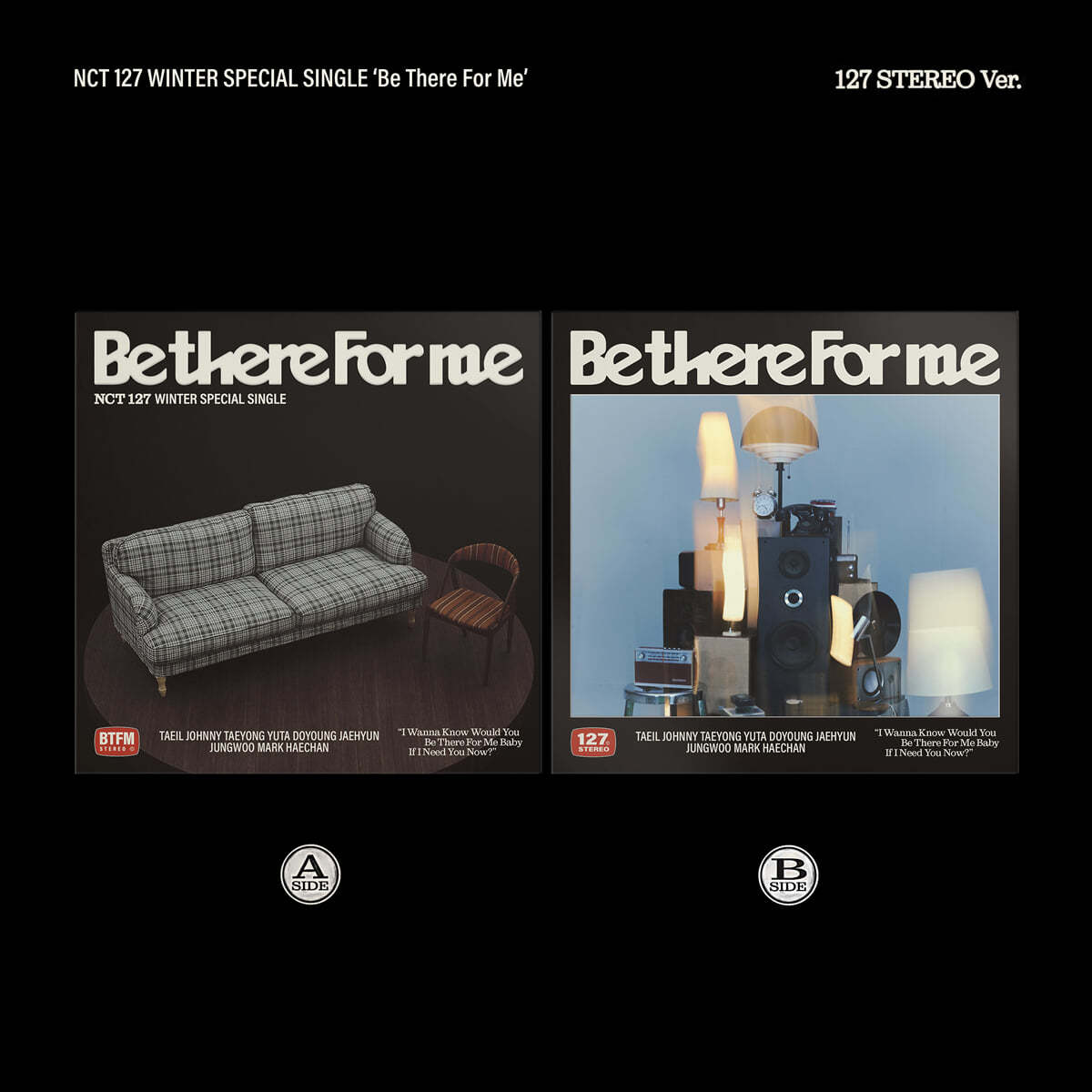 NCT 127 - WINTER SPECIAL SINGLE [BE THERE FOR ME] 127 STEREO Ver.