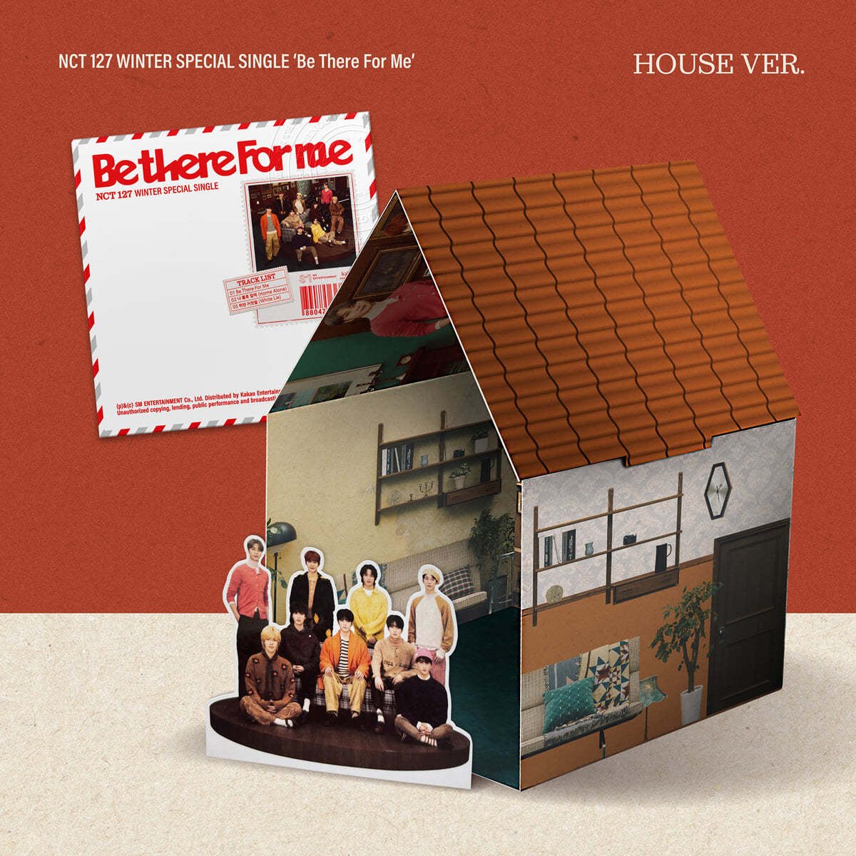 NCT 127 - WINTER SPECIAL SINGLE [BE THERE FOR ME] HOUSE Ver.