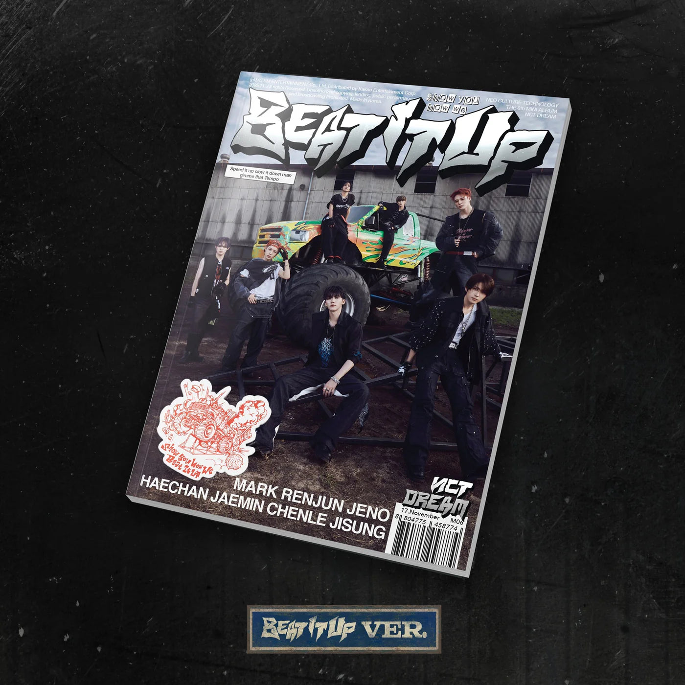 NCT DREAM - 6th Mini Album [Beat It Up] Beat It Up Ver.