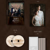 Promotional image for'21st Century Love Story/Perfect Crown' OST with various inclusions displayed on a brown background.