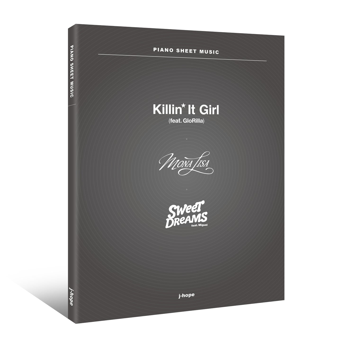 PIANO SHEET MUSIC : j-hope (Package)