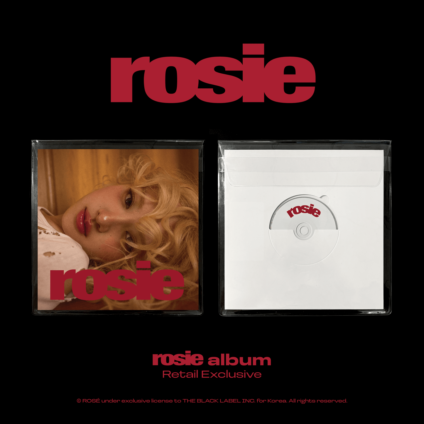 ROSÉ - 1st Studio Album [rosie] Retail Exclusive