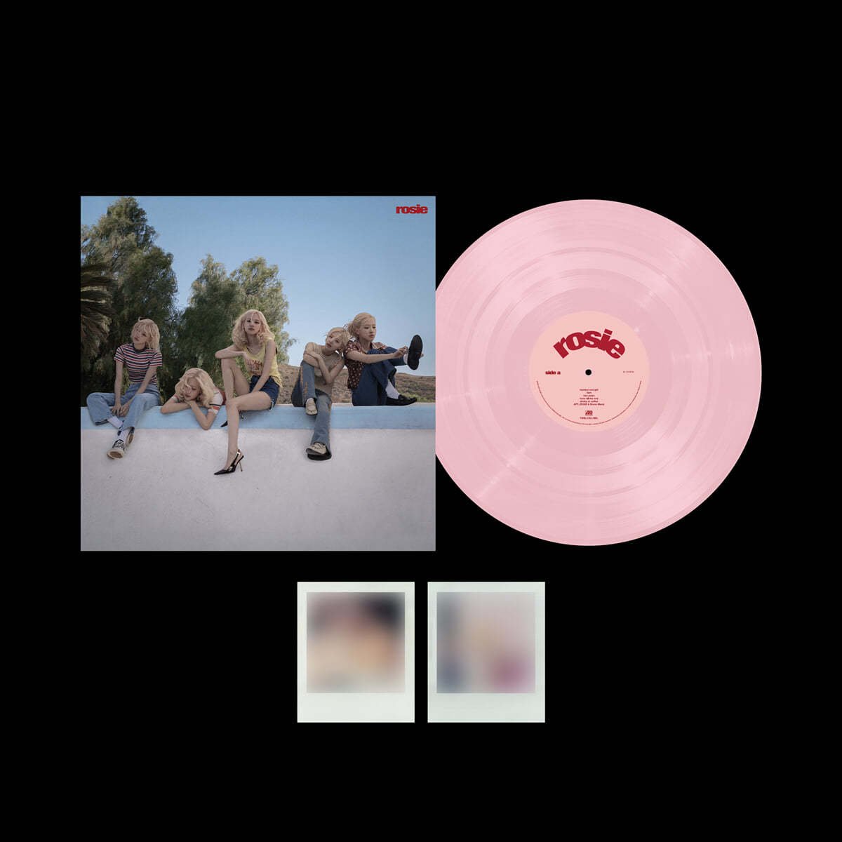 ROSÉ - 1st Studio Album [rosie] Vinyl (band cover)