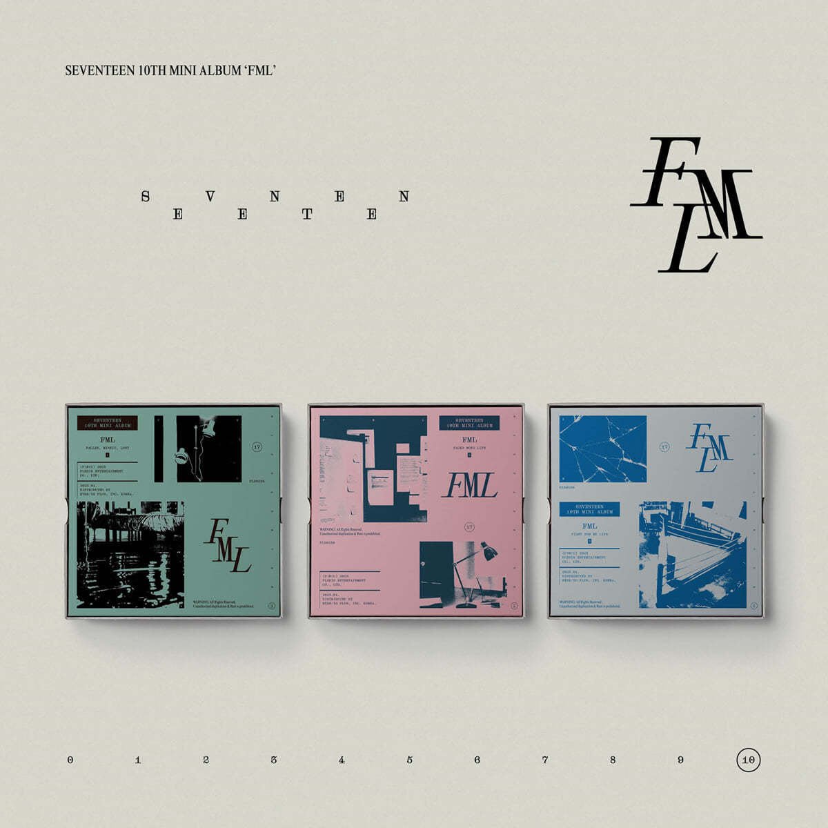 SEVENTEEN - 10TH MINI ALBUM [FML]