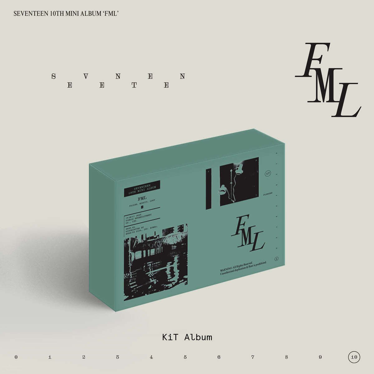SEVENTEEN - 10TH MINI ALBUM [FML] KIT Ver. (Re-Release)