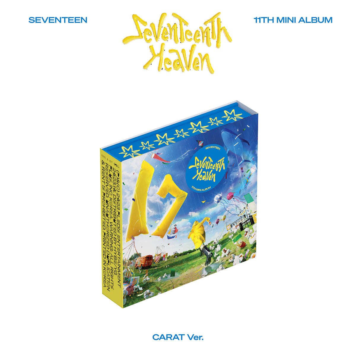 SEVENTEEN - 11TH MINI ALBUM [SEVENTEENTH HEAVEN] CARAT Ver.
