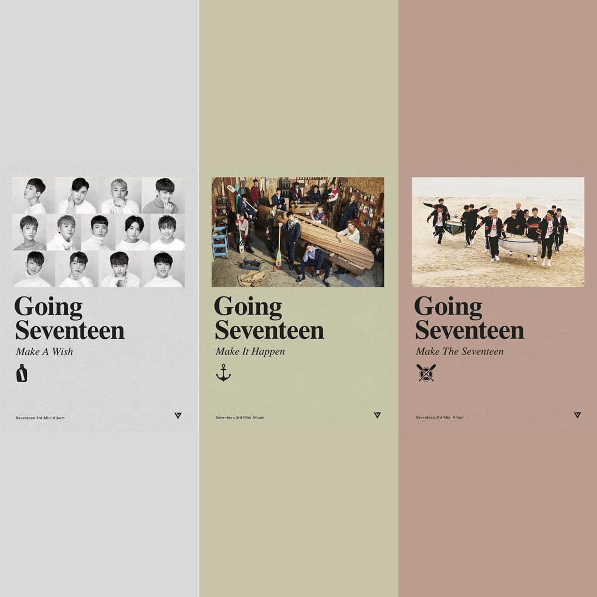 SEVENTEEN - 3RD MINI ALBUM [GOING SEVENTEEN] RE-RELEASE