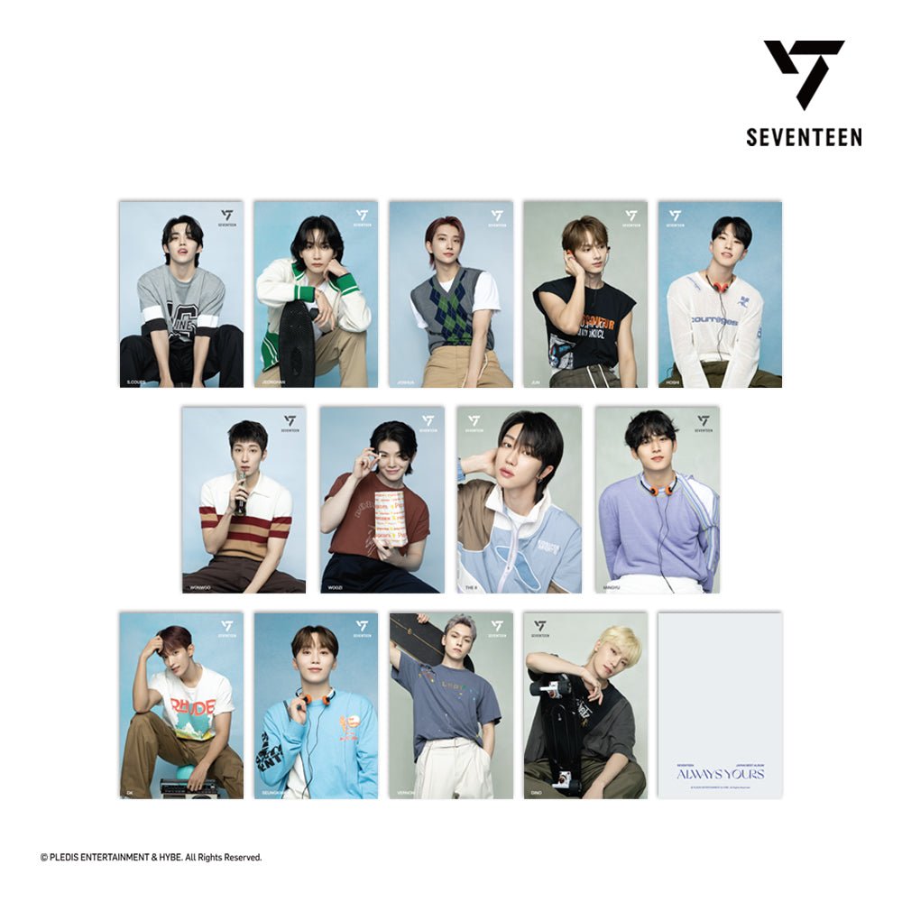 SEVENTEEN - [ALWAYS YOURS] 3D LENTICULAR POSTCARD SEASON 2