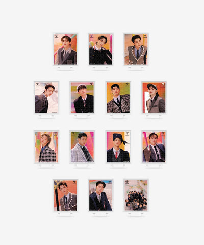 SEVENTEEN - [17 IS LIGHT HERE] MINI 80 PCS STAND PUZZLE