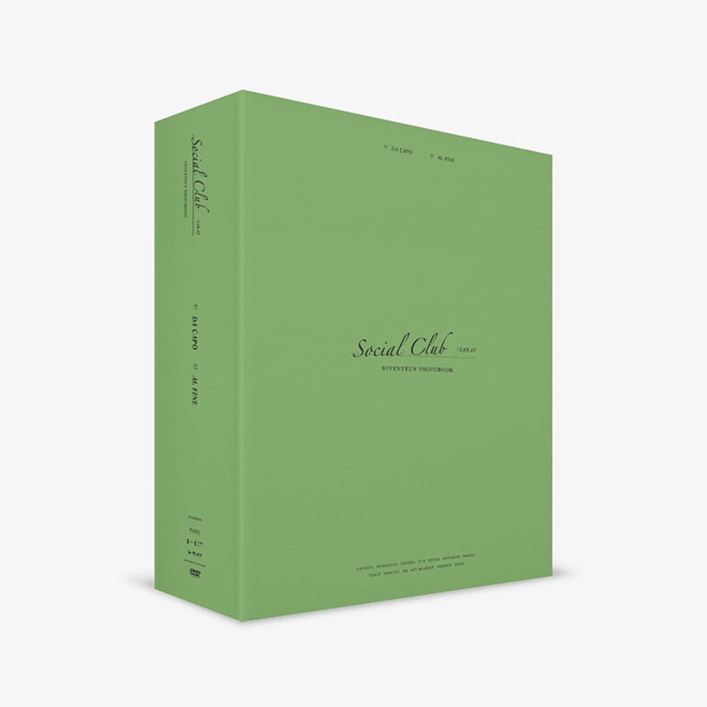 SEVENTEEN - PHOTOBOOK 'SOCIAL CLUB : CARAT' SET