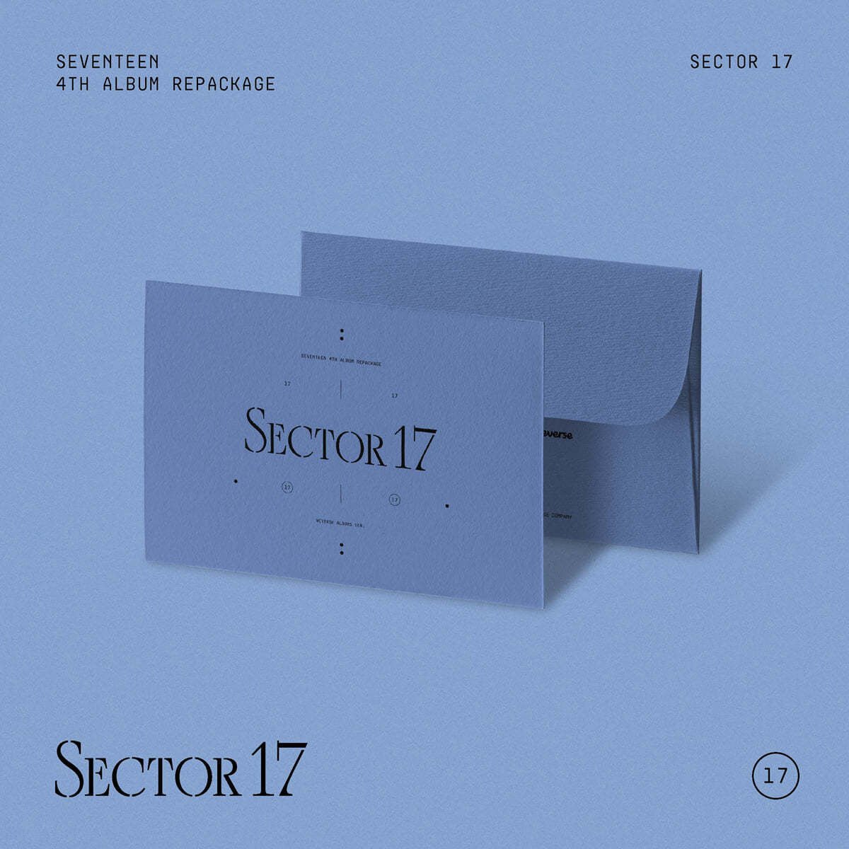 SEVENTEEN - SECTOR 17 [4TH ALBUM REPACKAGE] WEVERSE ALBUMS Ver.