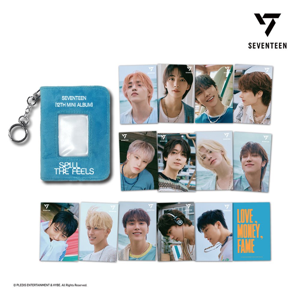 SEVENTEEN - [SPILL THE FEELS] 3D LENTICULAR MINI CARD & BINDER