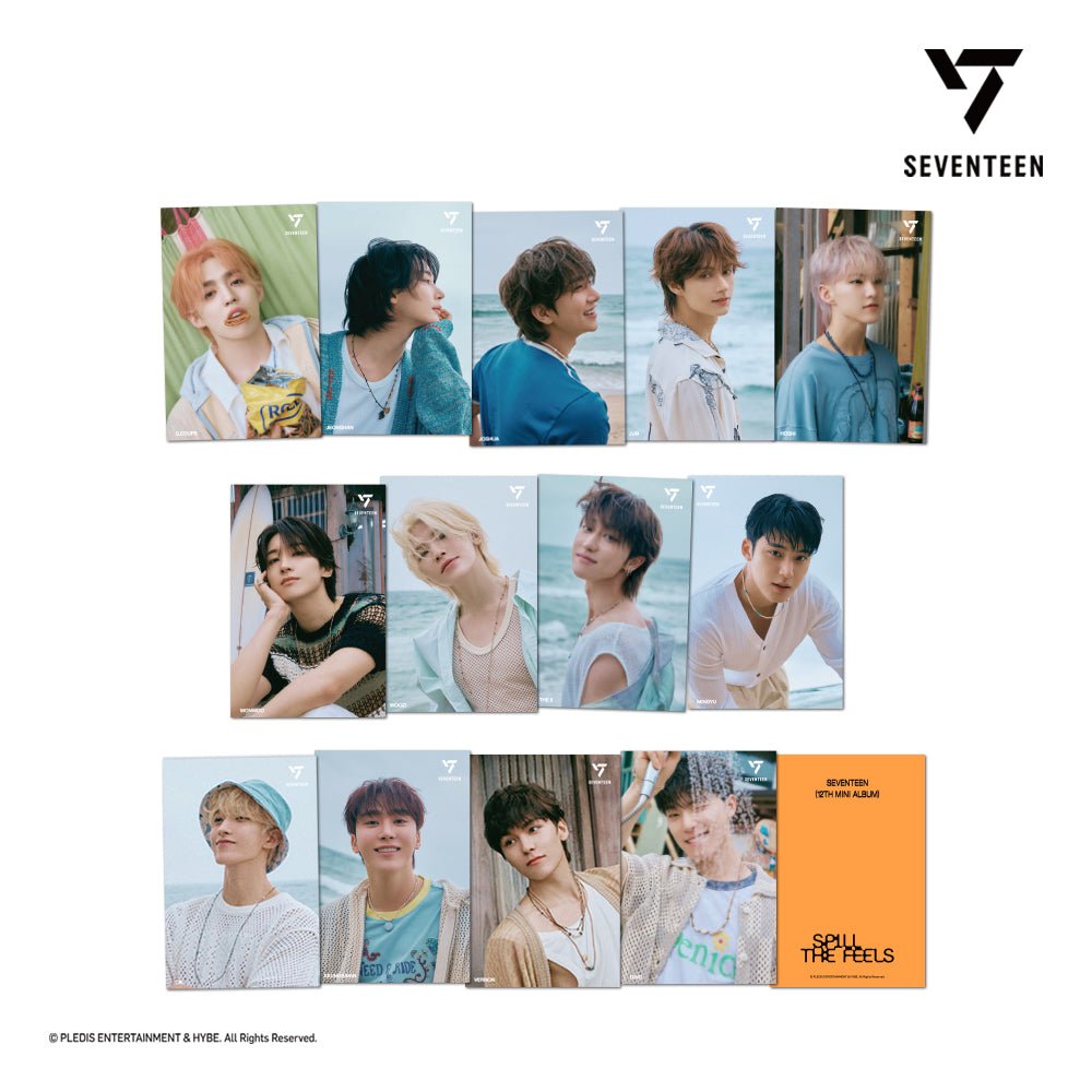 SEVENTEEN - [SPILL THE FEELS] 3D LENTICULAR POSTCARD