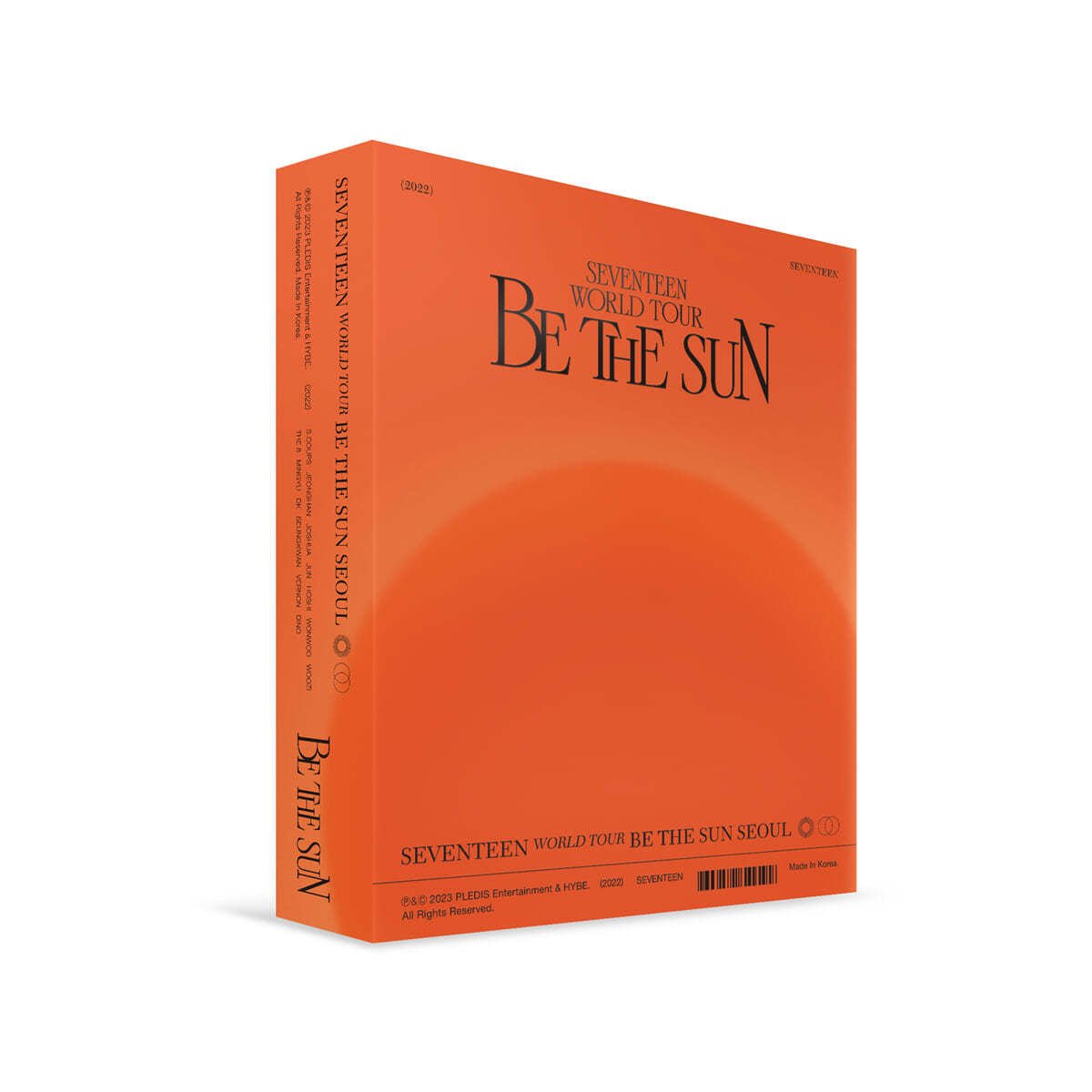SEVENTEEN - WORLD TOUR [BE THE SUN] SEOUL DVD