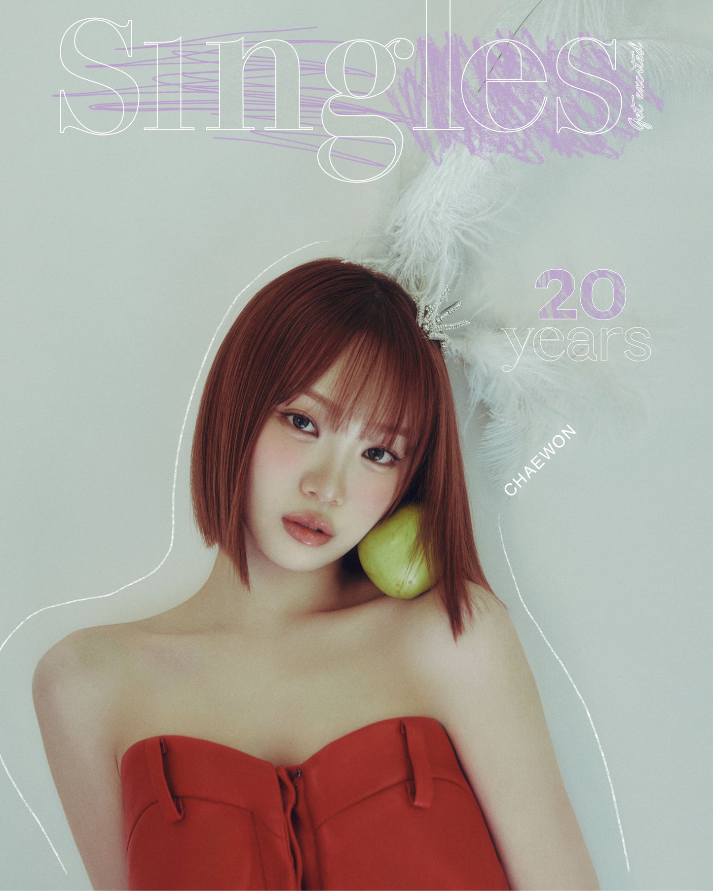 Singles - [2024, September] - Cover : LE SSERAFIM CHAEWON TYPE C