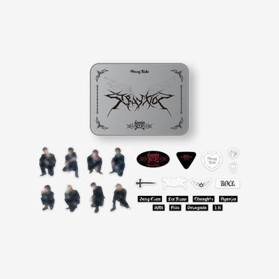 STRAY KIDS - [Stray Kids TIN CASE REUSABLE STICKER PACK] dominATE SEOUL