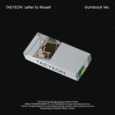 TAEYEON - 6th Mini Album [Letter To Myself] Gumbook Ver. (Smart Album)