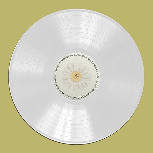 TAEYEON - WHAT DO I CALL YOU [ 4TH MINI ALBUM ] LP VER. LIMITED