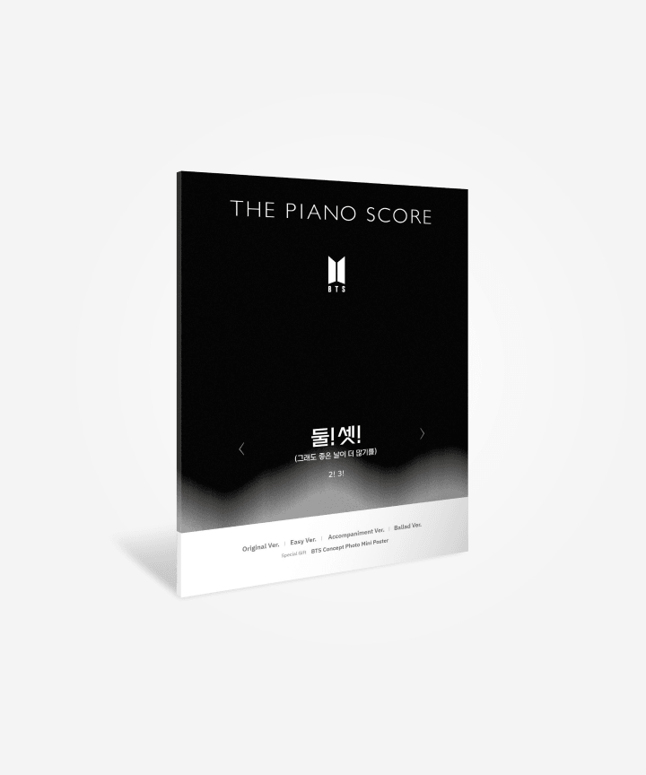 THE PIANO SCORE : BTS (방탄소년단) "2! 3! (Hoping for More Good Days)"