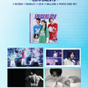 Product packaging for a Wild Sing original soundtrack (OST) with various items listed on a blue background