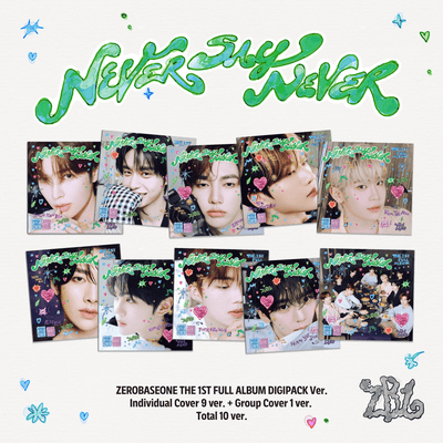 ZEROBASEONE - 1st Full Album [NEVER SAY NEVER] DIGIPACK Ver.