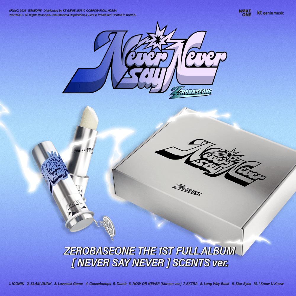 ZEROBASEONE - 1st Full Album [NEVER SAY NEVER] SCENTS Ver.