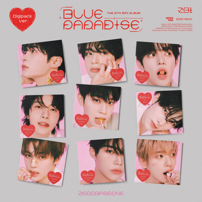 ZEROBASEONE - The 5th Mini Album [BLUE PARADISE] Digipack Ver.